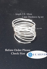 925 Purity Silver Wire for Pooja/Mandir/Temple Spiritual Workship, Wealth & Luck