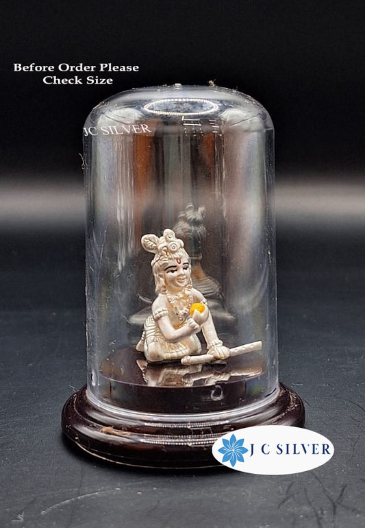 Krishna 999 Pure Silver Idol