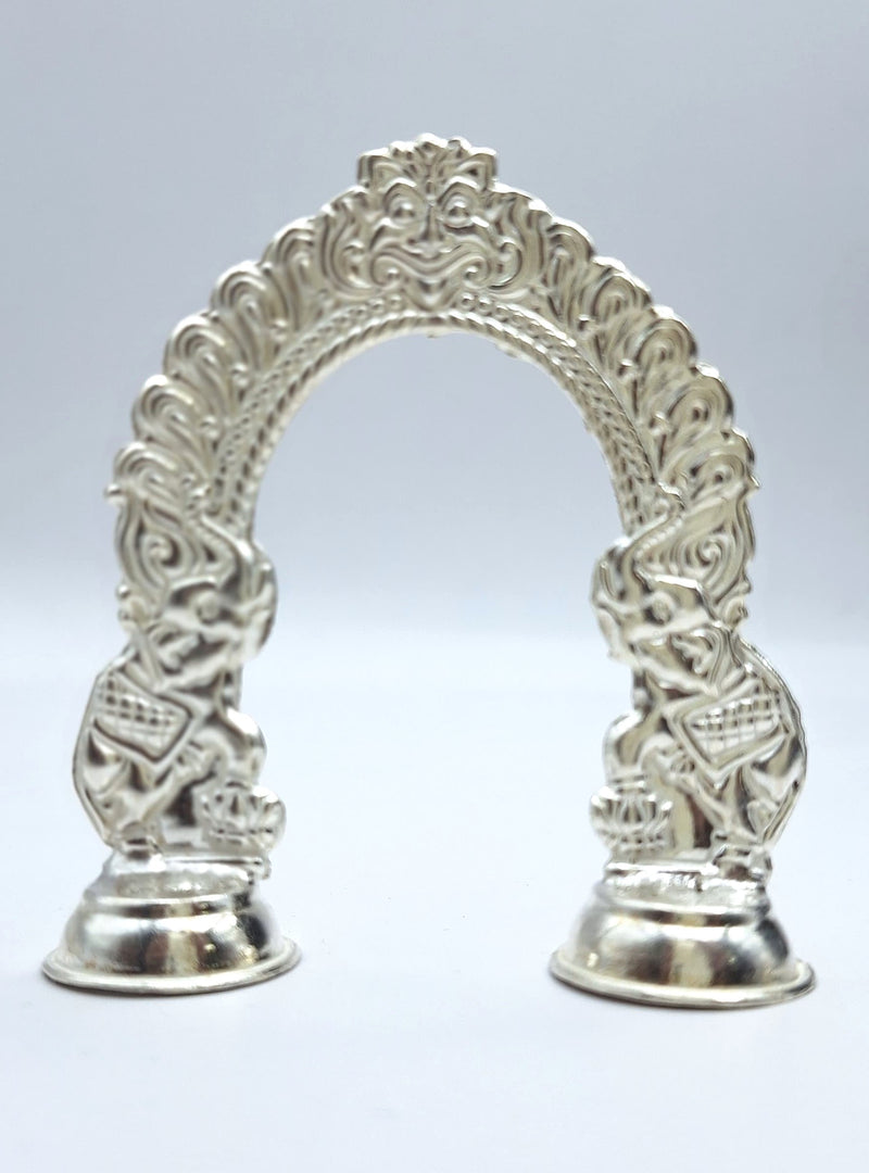 SILVER PRABHAVALI pure 925 silver Prabhavali Frame | Prabhawal | silver Arch for Home | Prabhavali silver Frame | silver Arch | Prabhaval | silver Prabhavalli