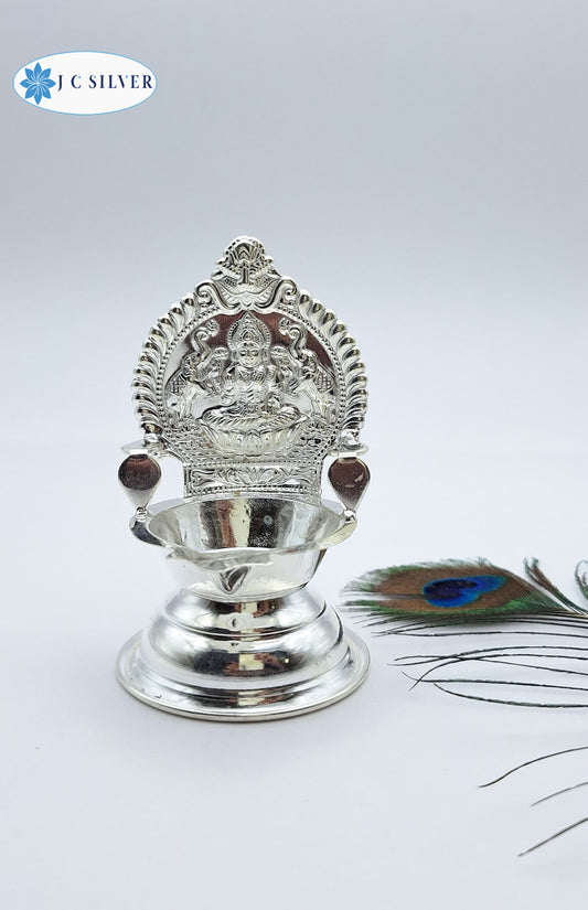 pure 925 silver Kamakshi Lamp Diya