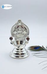 pure 925 silver Kamakshi Lamp Diya