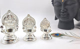 pure 925 silver Kamakshi Lamp Diya