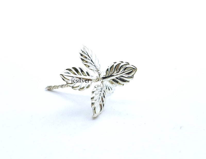 silver tulsi leaf