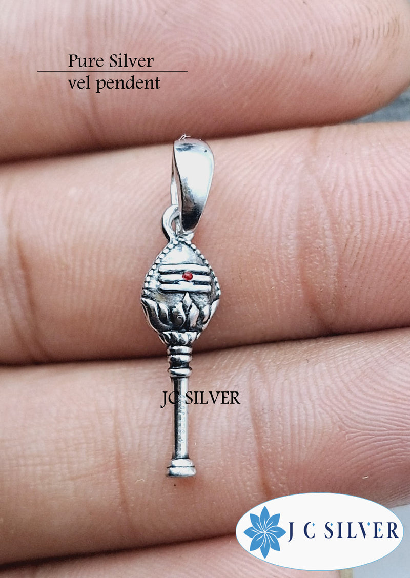 pure 925 silver Vel Pendant