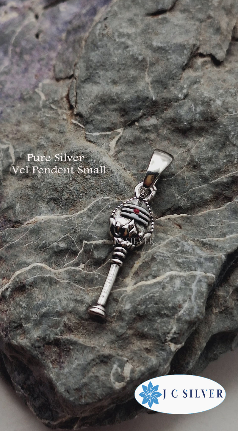 pure 925 silver Vel Pendant