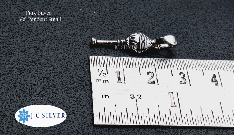 pure 925 silver Vel Pendant