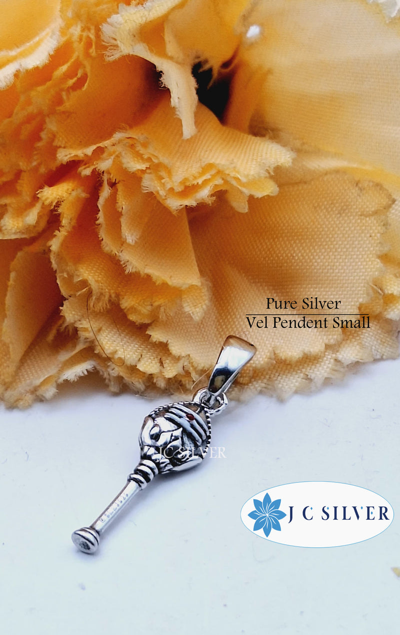 pure 925 silver Vel Pendant