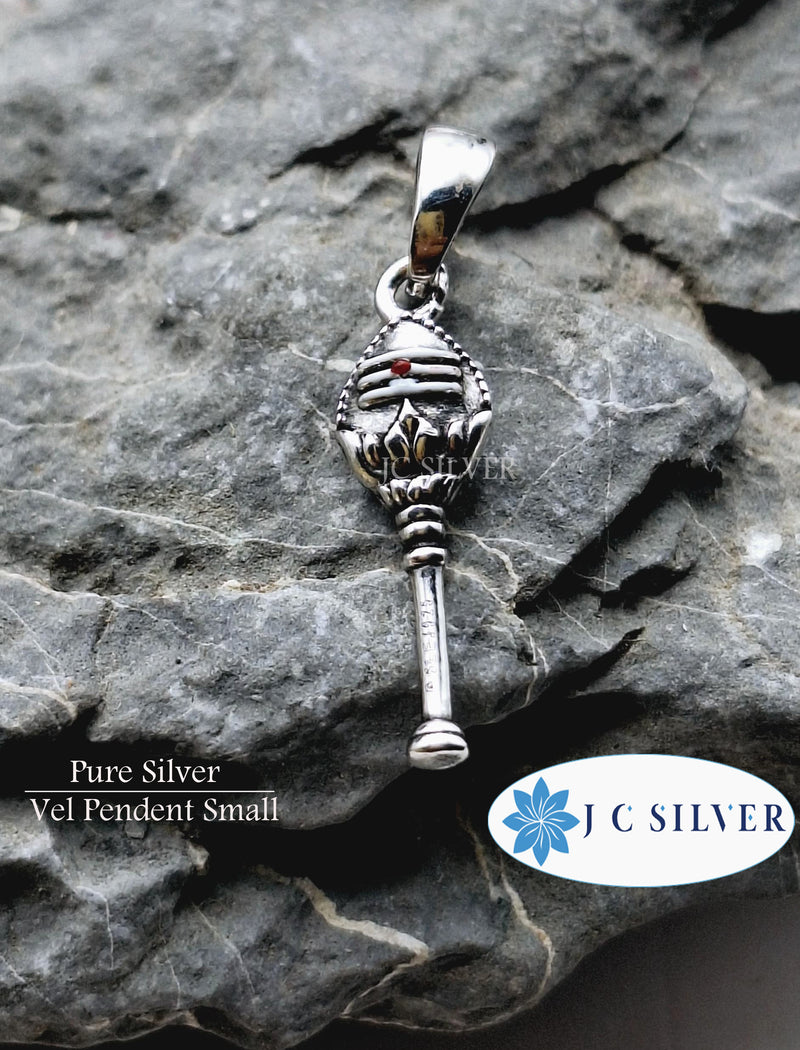 pure 925 silver Vel Pendant