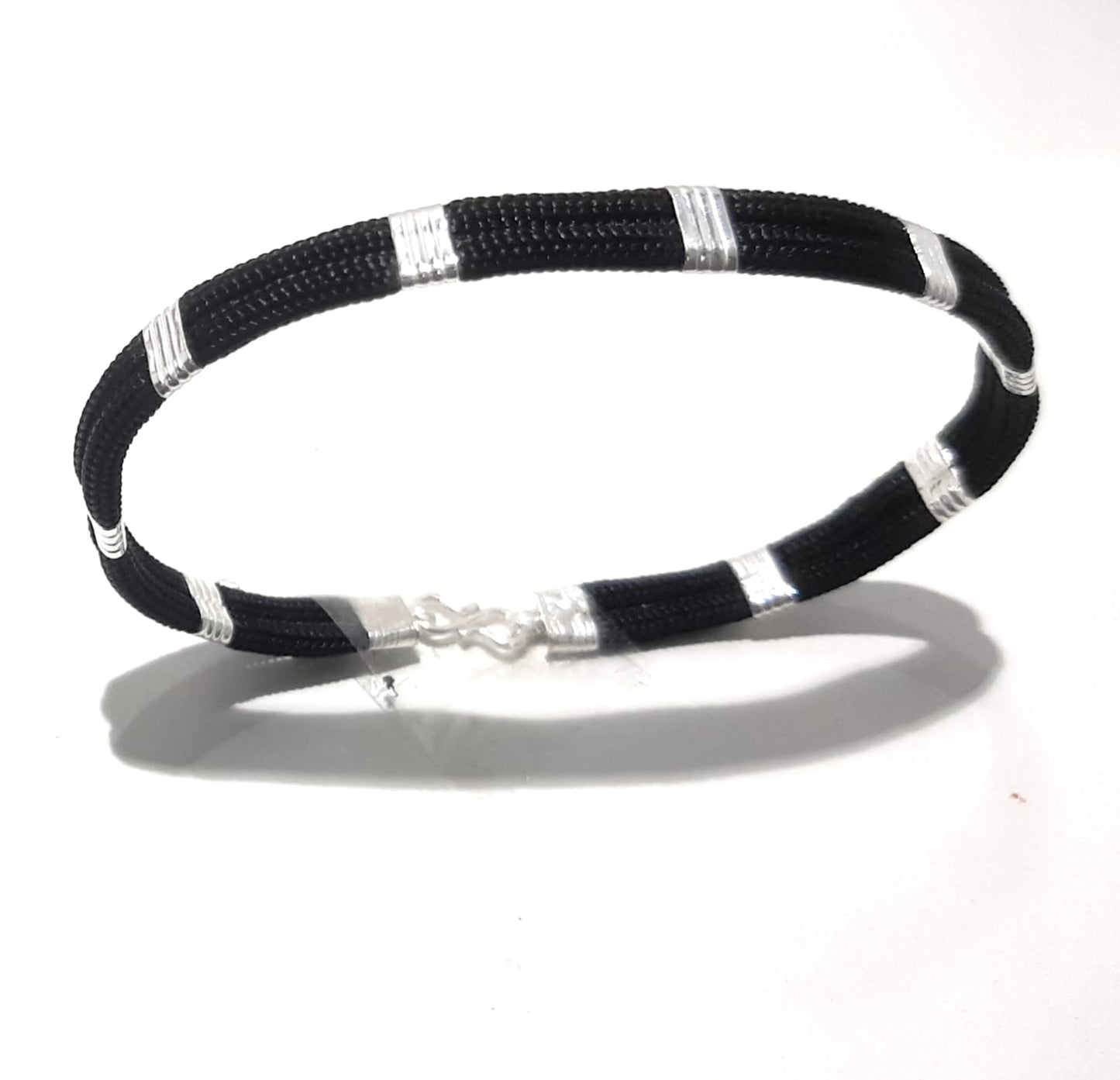Black Thread Bracelet for Men and Boys Nazariya