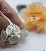 UDUPI GOPI MUDRA special / Traditional Sandhyavandana Pure 925 Silver Panch MUDRA / Mudre special