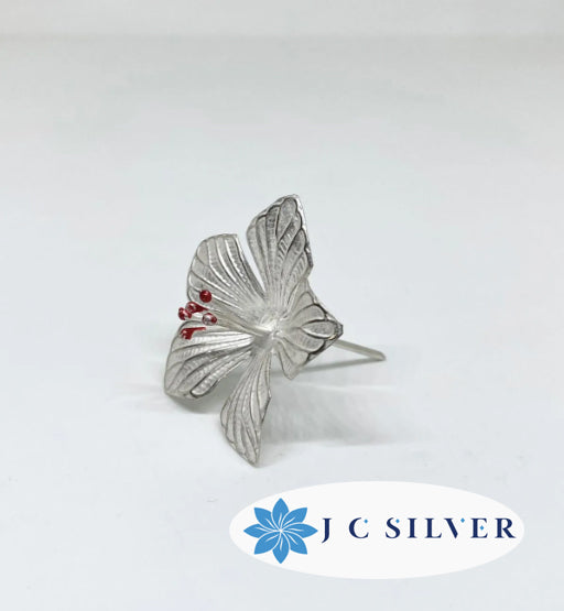 92.5 Pure Silver Small Flower