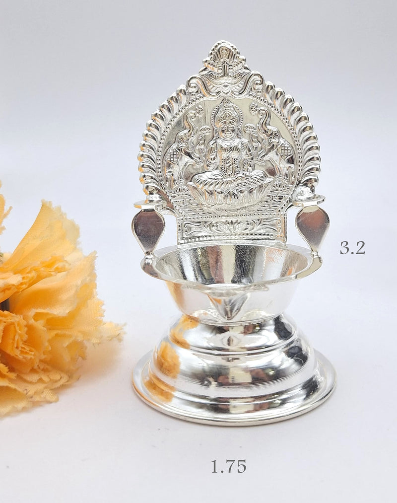 pure 925 silver Kamakshi Lamp Diya