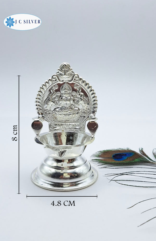 pure 925 silver Kamakshi Lamp Diya